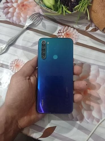 redmi pad 7: Redmi Note 8, 64 GB, rəng - Mavi, Barmaq izi — 1