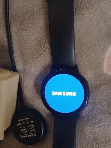 Smart saat, Samsung, Sensor ekran, rəng - Qara