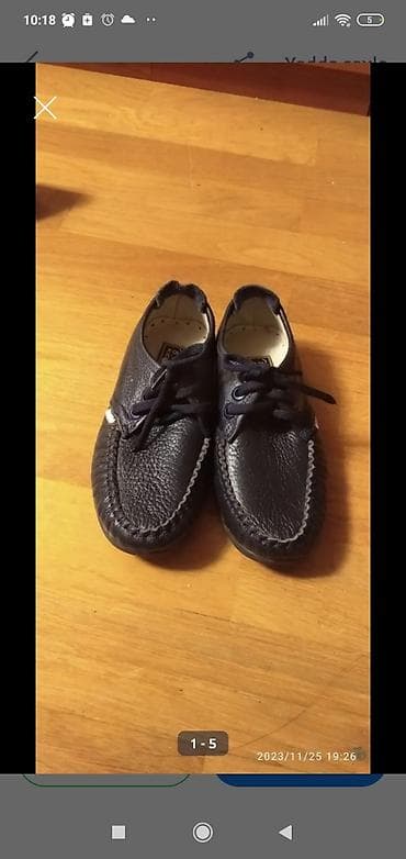 Детские электрокары: Цвет - Синий Мокасины, Размер: 26, Унисекс — 2