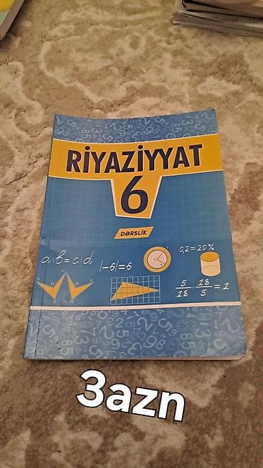 İdman və hobbi: Məhsul: Riyaziyyat qiymətləndirmə tapşırıqları kitabları - 6-cı sinif — 6