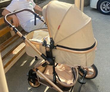 Uşaq geyimi və ayaqqabıları: Çıxarıla bilən beşikli araba, Bebeto, Yeni, Cins: Oğlan, Yaş: 30 ay, Ünvandan götürmə, Pulsuz çatdırılma — 1