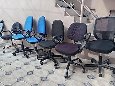 kreslo gence: Təkərli, Parça — 2