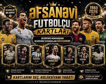 Əfsanəvi Futbolçu Kartları 700+ – kolleksiya həvəskarları üçün premium — 1