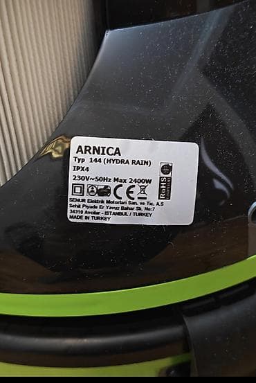 robot tozsovuran: Arnica Hydra Rain AA 144E su filtrlı tozsoran - Güc: 230V ~ 50Hz — 1