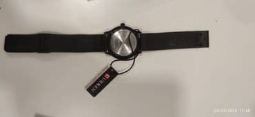 qara kemer: İşlənmiş, Qol saatı, Curren, rəng - Qara — 4