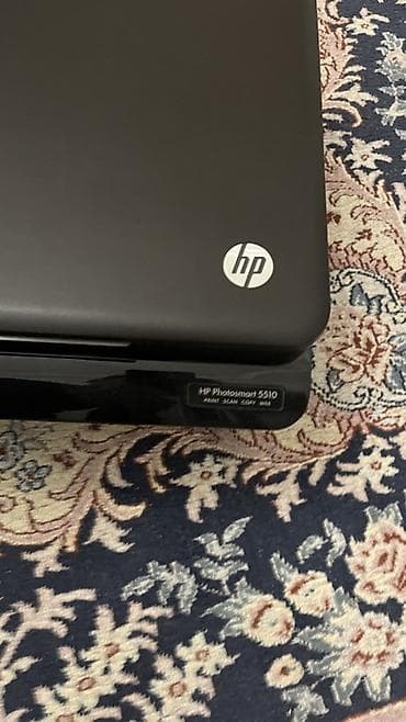 HP Photosmart 5510 — Wi-Fi, AirPrint (Yeni kartric hədiyyə!) Səliqəli — 2