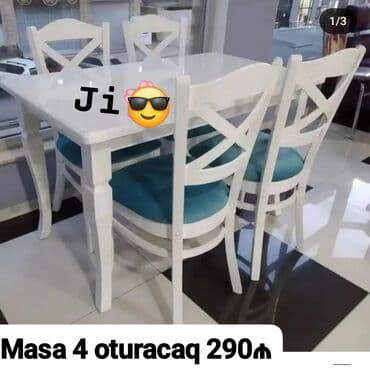 kuxna pərdələri: Masa desti — 1