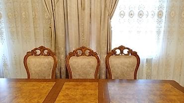 taxt dəmiri: Qonaq otağı üçün, Yeni, Açılan, Dördbucaq masa, 8 stul — 4