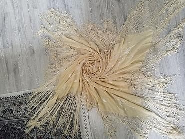 Şal dəsti – 3 ədəd Qiymet Razilasma yolu ile - Bej rəngli böyük şal