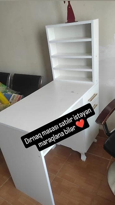lifcik tuman sekilleri: Düz masa, Siyirməli, Polkalı, Laminat — 2