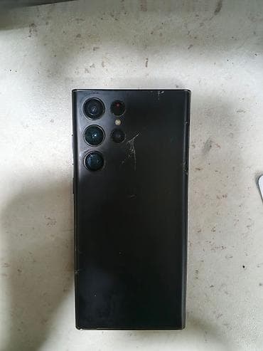Мобильные телефоны и аксессуары: Samsung Galaxy S22 Ultra, 256 ГБ, цвет - Черный, Беспроводная зарядка — 3