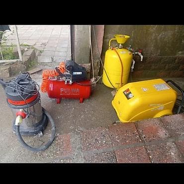 Шланги: Avtoyuma avadanlıqları komplekti Tərkib: - Pulwa Air Compressor – — 2