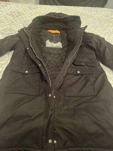 AMISU qadın parkası – EU 44 (US/CA 14) - Rəng: qara - Uzun model