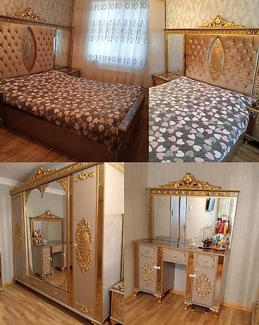 İkinəfərlik çarpayı, Termo, Dolab, 2 tumba, İşlənmiş