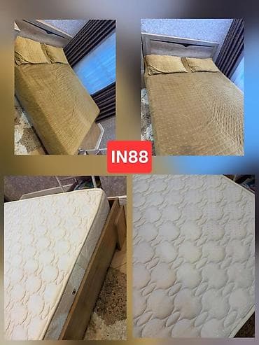 İkineferlik taxt satılır. - Ölçü: 200 x 165 sm - Matras: ortopedik - lalafo.az -da İkineferlik taxt satılır. - Ölçü: 200 x 165 sm - Matras: ortopedik -
