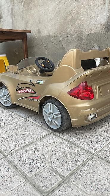 Uşaq üçün elektrikli avtomobil – “LW845Q” model - Rəng: qızılı -