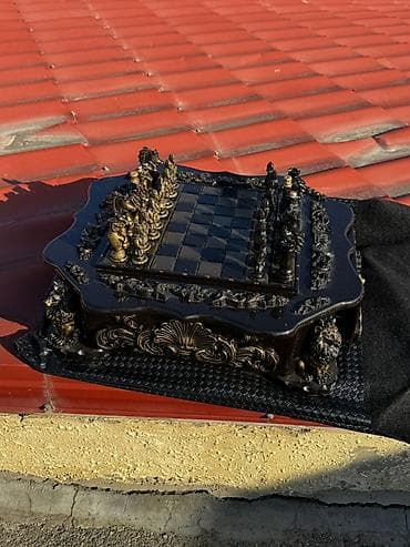 Şahmat Sahmat Çeşid çoxdu.çatdırılma 1_2 saata edilir. Qoz ağacındandı — 5