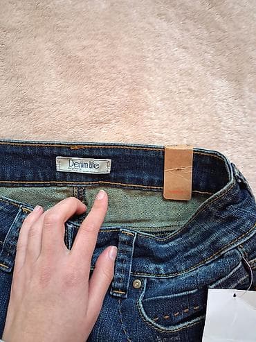 cins paltar: Mini Ətək, Cins, M — 5