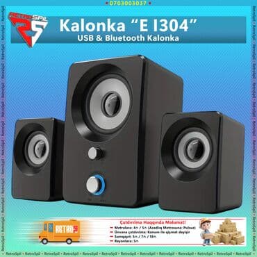 aparatura: Yeni Kolonka, Növ - Portativ, rəng - Qara — 1