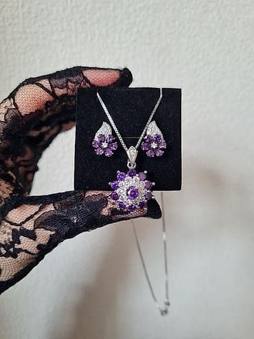 idman dest: Xuping sırğa və sep Premium məhsuldur Dəstə sep və sırğa daxildir — 2