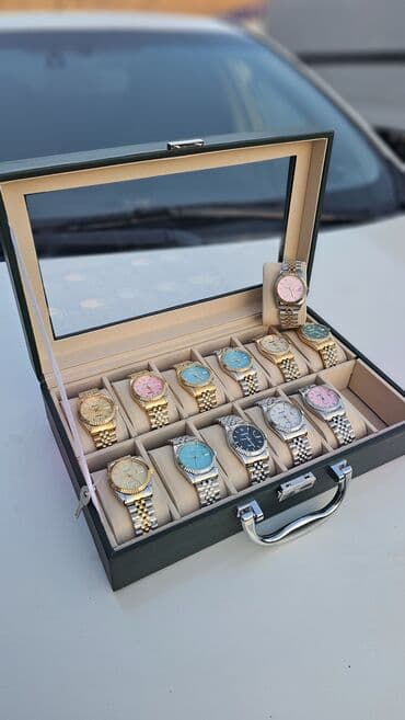 omega qol saatı: Yeni, Qol saatı, Rolex, rəng - Qızılı — 10