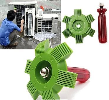 Kondisioner radiator lamelləri üçün təmizləmə və düzəltmə aləti