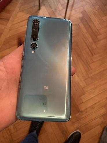 mi airdots: Xiaomi Mi 10 5G, 256 GB, rəng - Mavi, 
 Sensor — 4