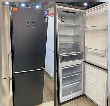 televizor lc: 2 qapılı Beko Soyuducu Satılır, rəng - Qara — 1