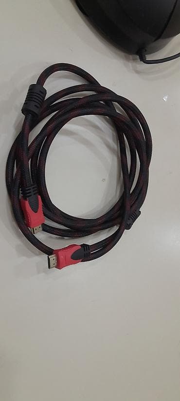 proyektir: Ideal vezyetde HDMI 3 metr oyun kabeli - Tip: HDMI – HDMI (tam ölçü) — 1