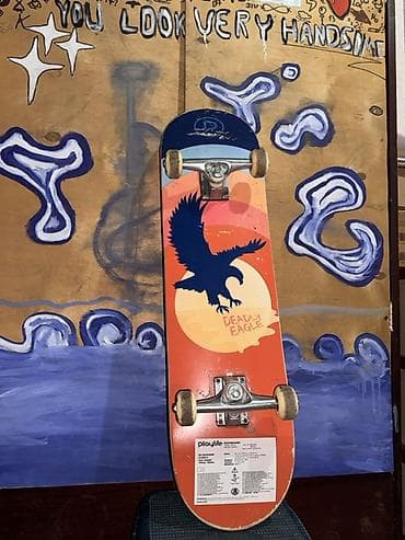 🛹 PLAYLIFE DEADLY EAGLE SKATEBOARD SATILIR 🔷 🔹 Model: Playlife Tribal — 7