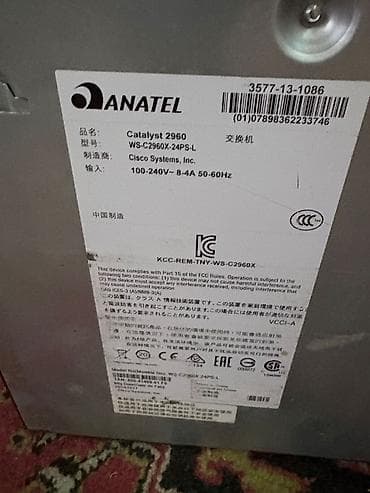 islemis telefonlarin satisi: Cisco Catalyst 2960-X (WS-C2960X-24PS-L) idarə olunan switch - — 5