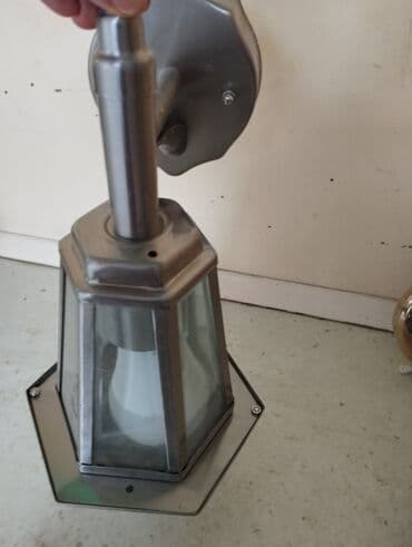 Xarici divar lampası – klassik fənər dizaynı - Montaj tipi: divara