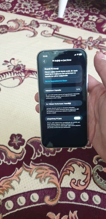 iphone 11 duas: IPhone 11, 128 GB, Ağ, Face ID — 8