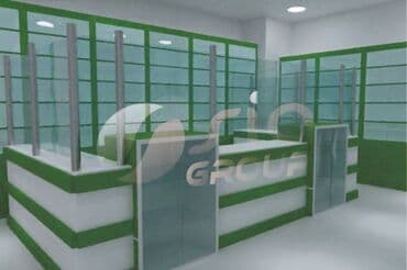 Aptek üçün vitrinlər