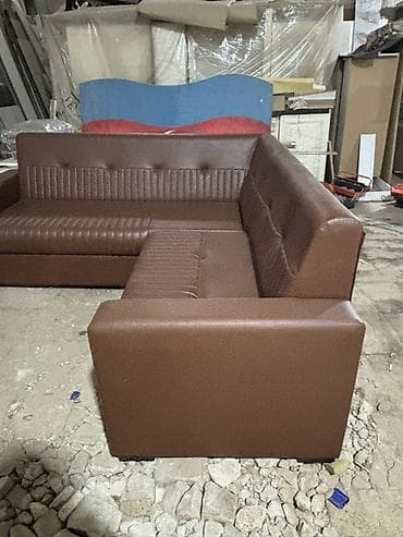 Ремонт и строительство: Угловой диван, Новый, Раскладной, Кожзаменитель — 2