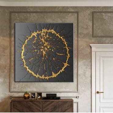 abstrakt şəkillər: Abstrakt janr. Tək tablo. Müasir interyerdə mütləqdir, çünki — 9