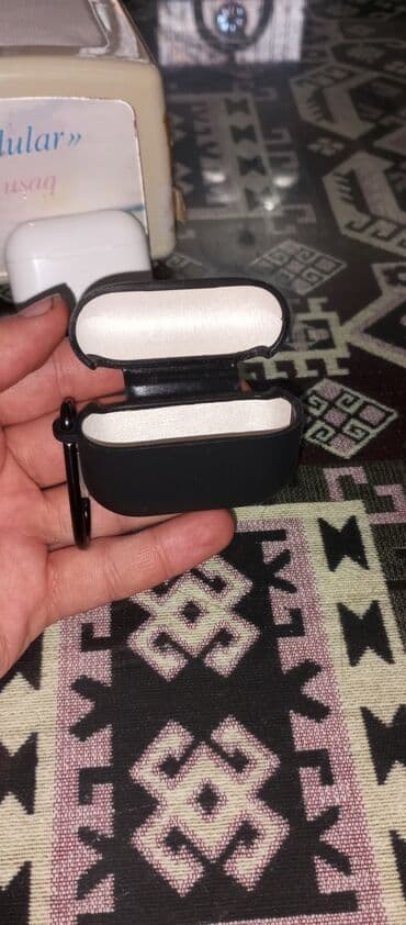алиса купить в баку: AirPods PRO + Case(Qutusu) (İKİNCİ ƏL) " 1 həftə alınıb " Adabdur ✅(öz — 6