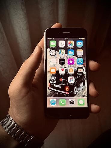 IPhone 6, Matte Silver, Отпечаток пальца — 5