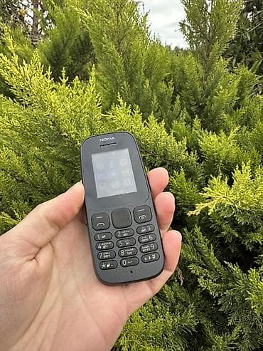 nokia adapter: Nokia 105 4G, rəng - Qara, Düyməli — 3