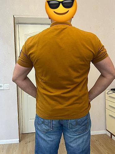 pol palto: Polo köynək, U.S. Polo Assn, XL, rəng - Sarı — 3