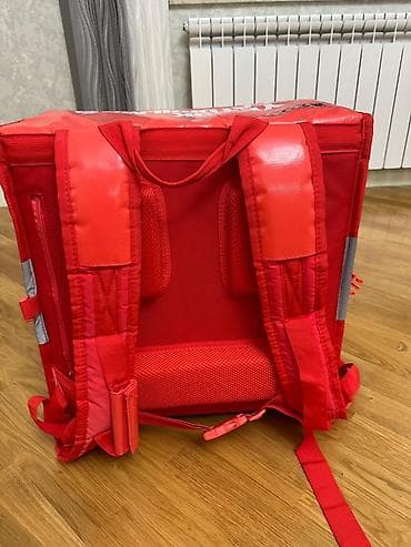 Kuryer çantaları: YANGO yemək çatdırılması üçün termo çanta (kuryer üçün bel çantası) - — 3