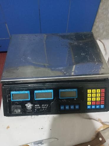 çəki daşı: Elektron ticarət tərəzisi – DAGLAR - Maksimum çəki: 40 kq - — 3