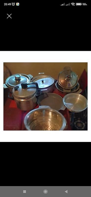 dəsti: Rəng - Gümüşü, Paslanmayan polad — 1