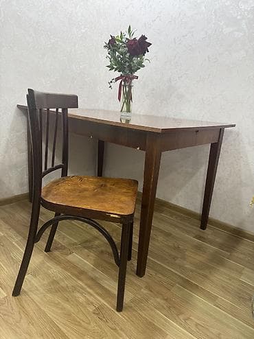 paslanmaz masa: Qonaq masası, İşlənmiş, Açılan, Taxta, Dördbucaq masa — 5