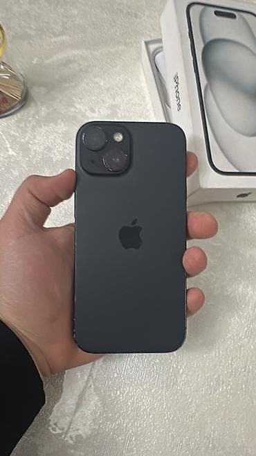 Mətbəx texnikası: IPhone 15, Qara, Face ID — 2