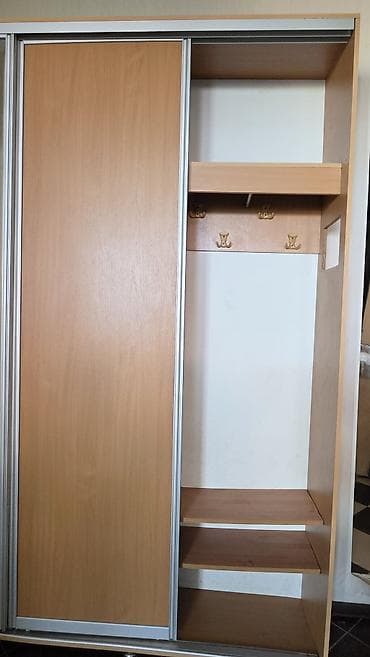 dekor ref: İşlənmiş, 3 qapılı, Güzgülü, Bej, Kupe, Düz dolab — 4