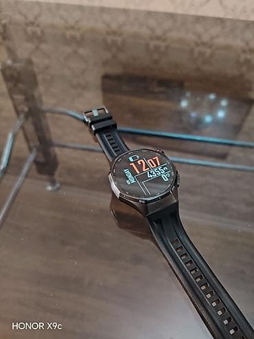 nude ten: Smart saat, Huawei, Suya davamlı, rəng - Qara — 5