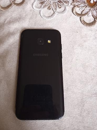 Samsung Galaxy A3 2017, 16 GB, rəng - Qara, Barmaq izi