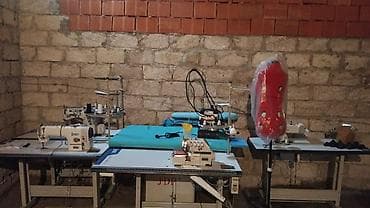 Tikiş atelyesi üçün tam avadanlıq paketi Profesional sənaye tikiş