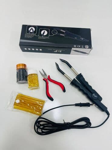 dirnaq seti: Saç qaynağı üçün set. Bu setə kəlbətin, muncuq, sokap samı, sokap — 1